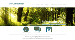 Desktop Screenshot of klinickypsycholog.net